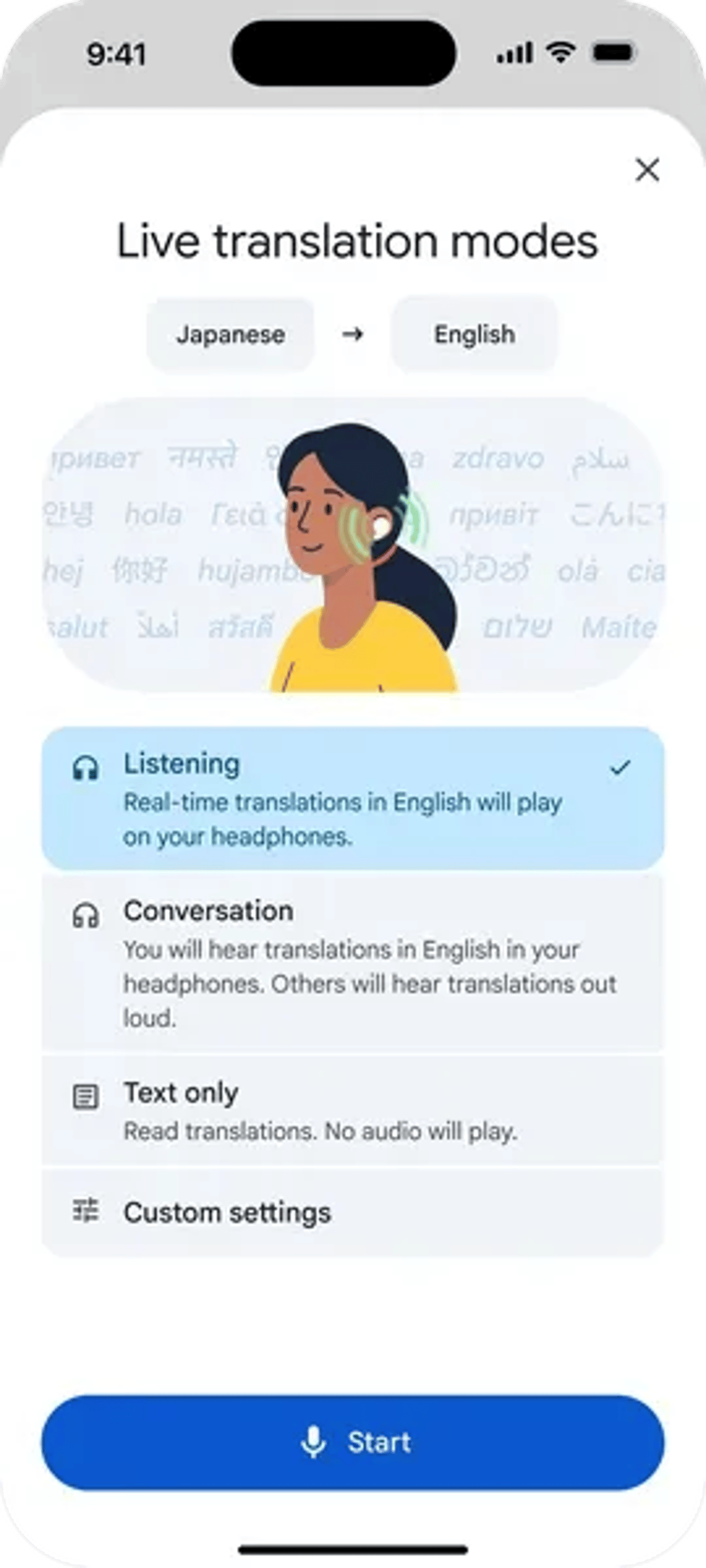 Google Translate Brings Live AI Translation to iOS Headphones
