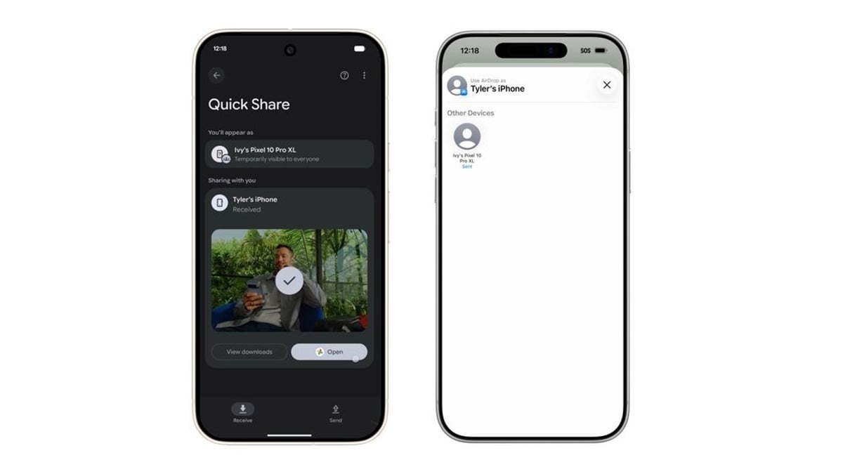 Google Breaks Apple's AirDrop Exclusivity with Pixel 10