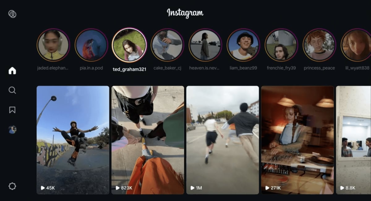 Instagram Takes Aim at YouTube's Living Room Dominance