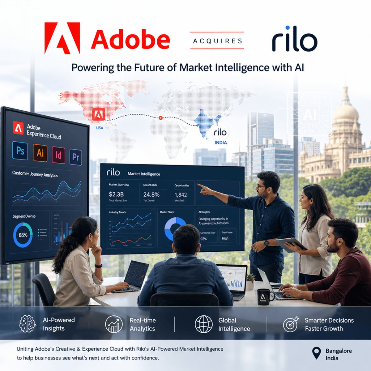 Adobe Buys Indian AI Startup Rilo