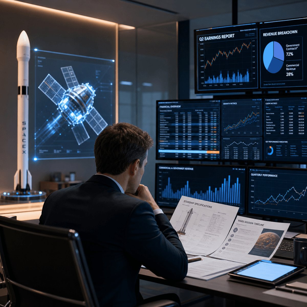 SpaceX IPO Reality Check: Revenue Mix Sparks Investor Doubts
