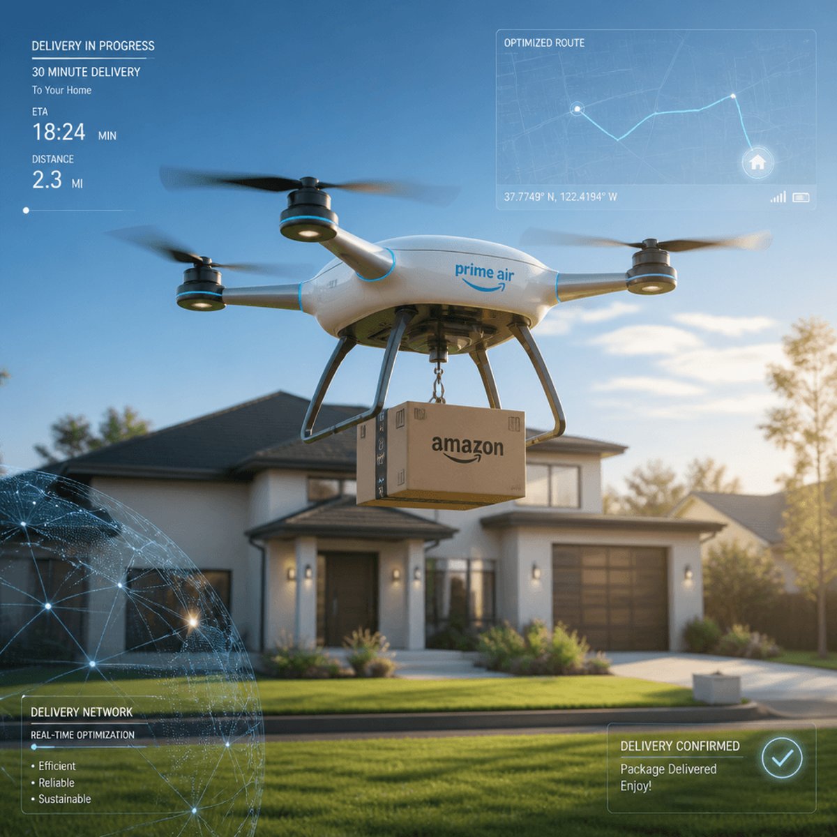 Amazon Prime Air to Hit 500 Cities as Drone Delivery Scales