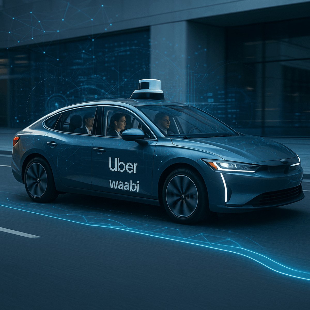 Waabi Scores $1B, Partners With Uber on 25K Robotaxis