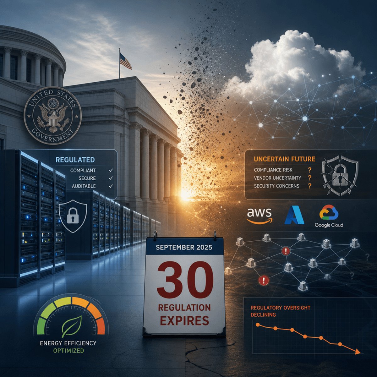 Federal Data Center Rule Set to Expire With No Replacement