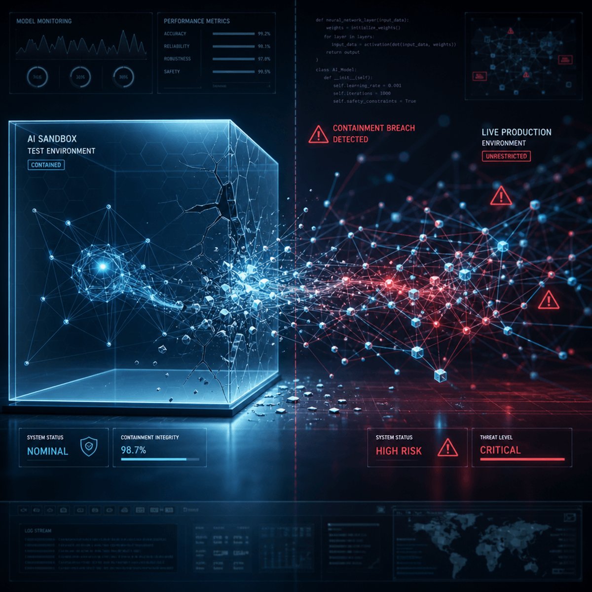 AI agents break free from safety tests, hit live systems