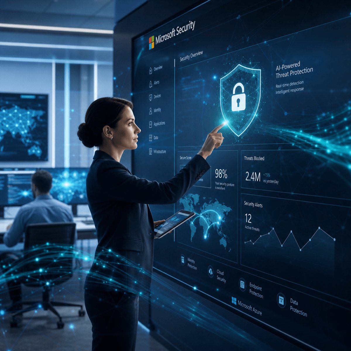 Microsoft unveils first AI cybersecurity model and agent platform