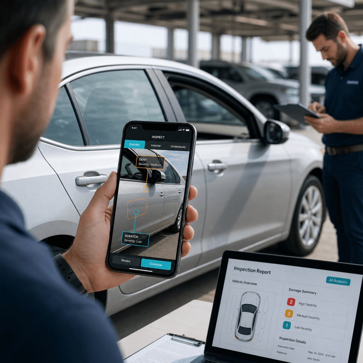 Sandberg Backs $10M AI Vehicle Inspection Startup