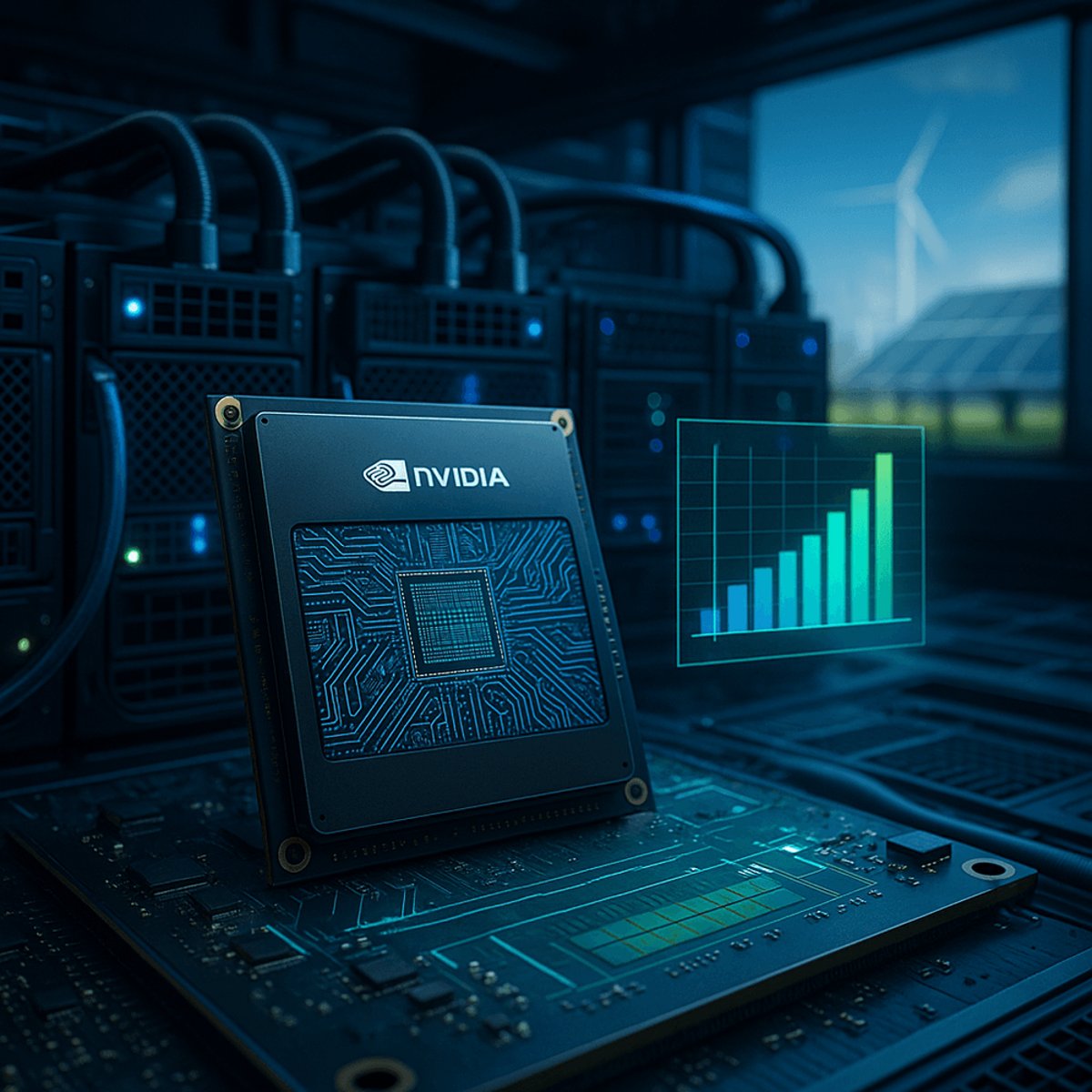 Nvidia CEO Claims 'Most Energy Efficient' AI Chip Architecture