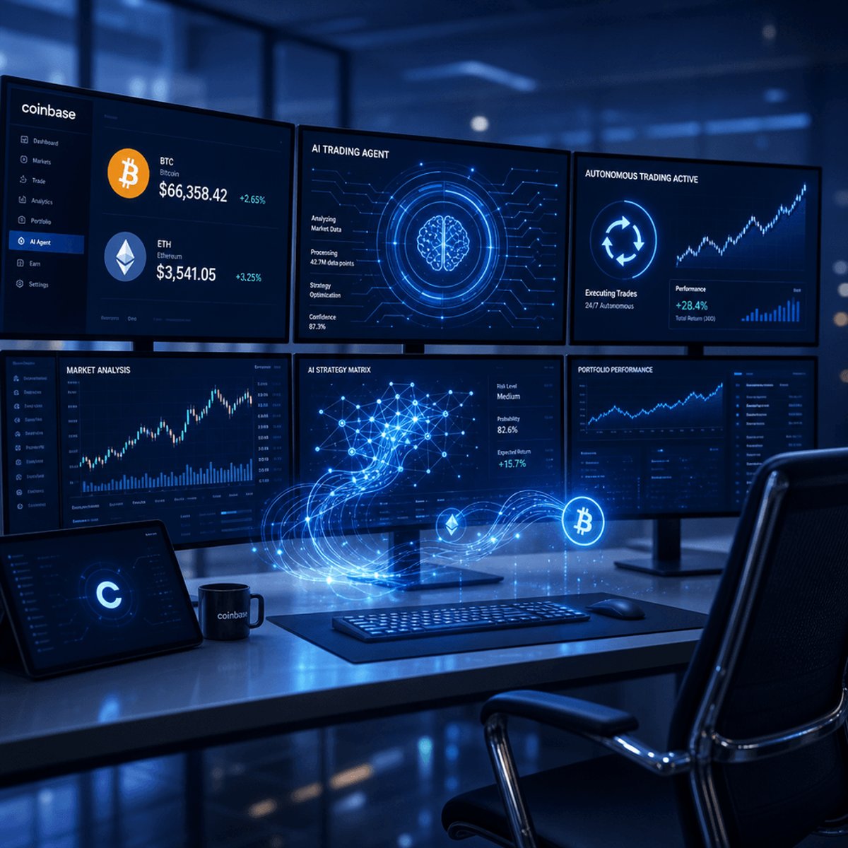 Coinbase Launches AI Agent That Trades Crypto, Buys Research