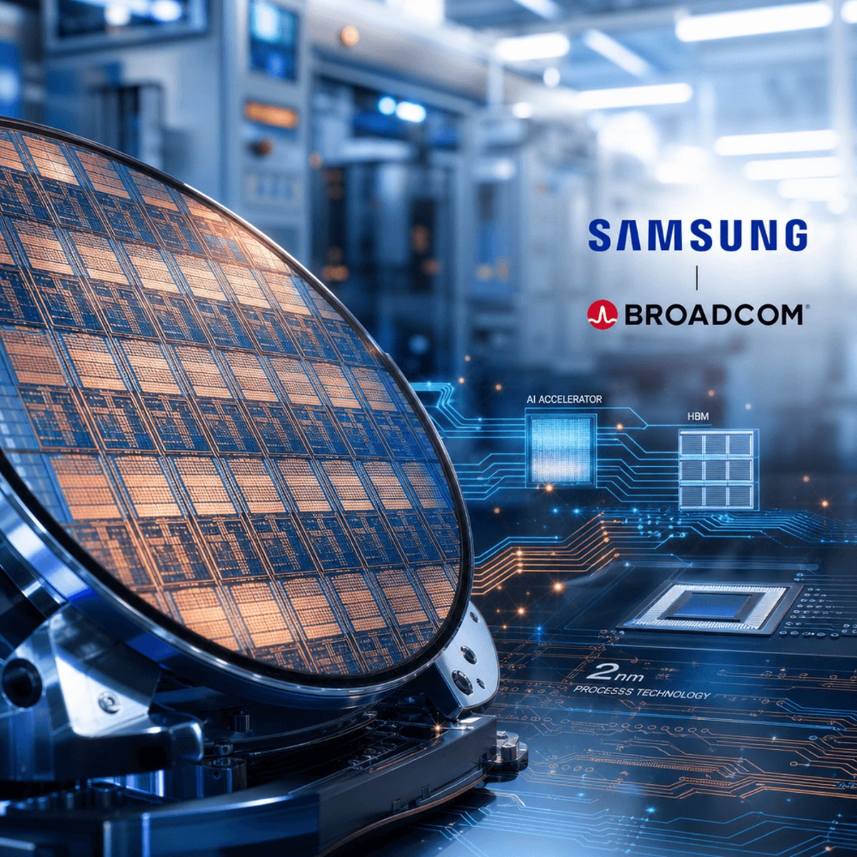 Samsung and Broadcom Ink $200B AI Chip Deal Through 2030