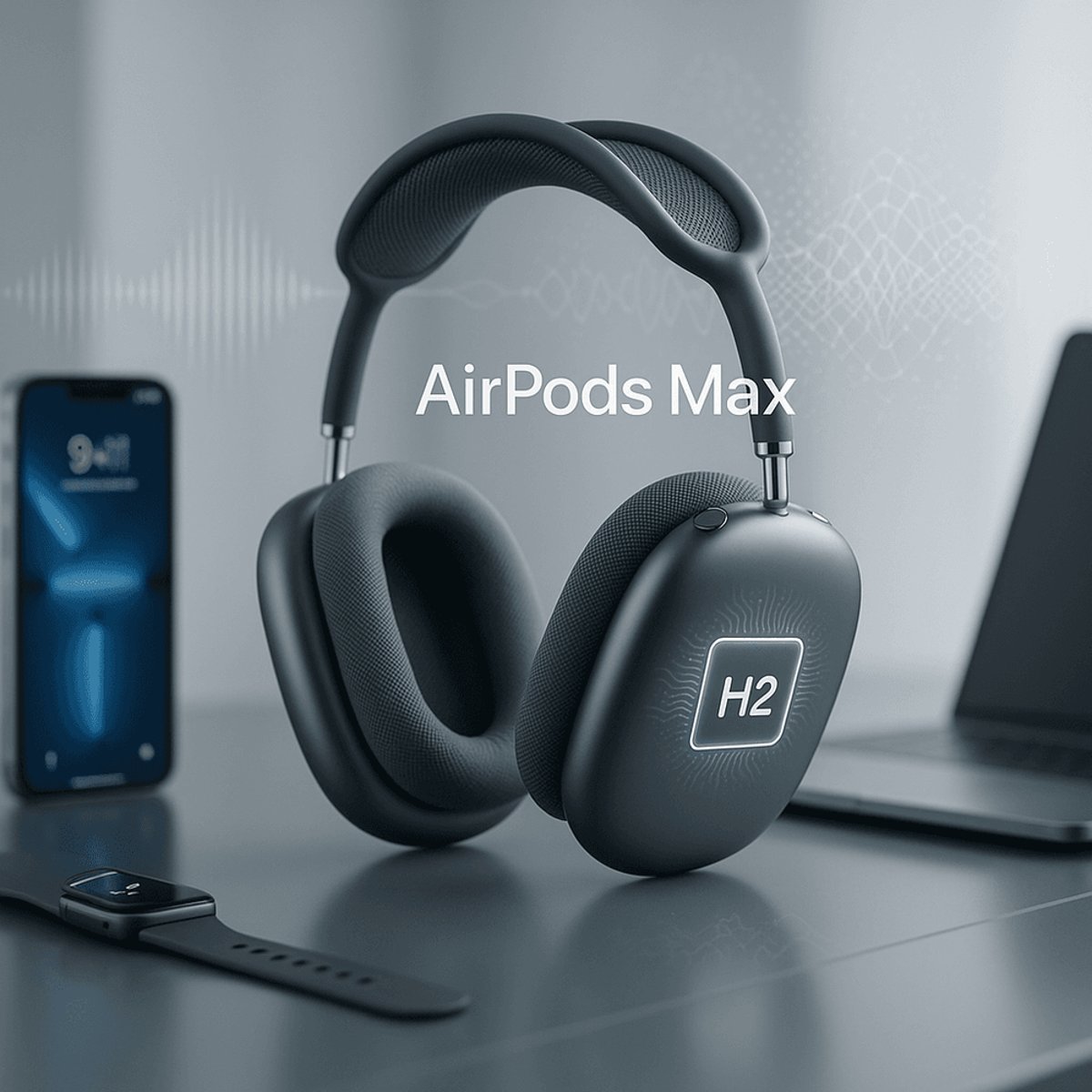 Apple unveils AirPods Max 2 with H2 chip and upgraded ANC