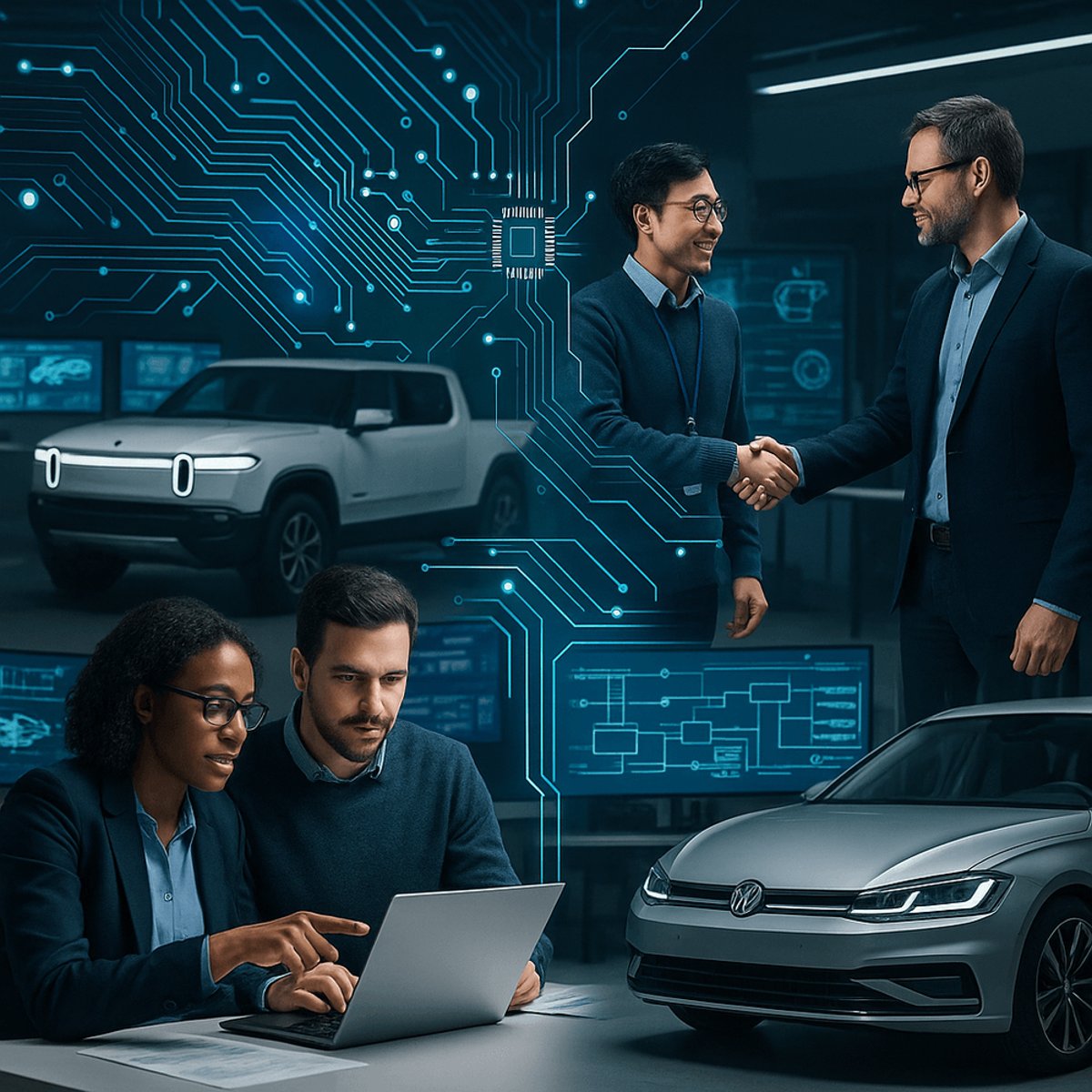 Rivian Scores Another $1B from VW in EV Tech Partnership