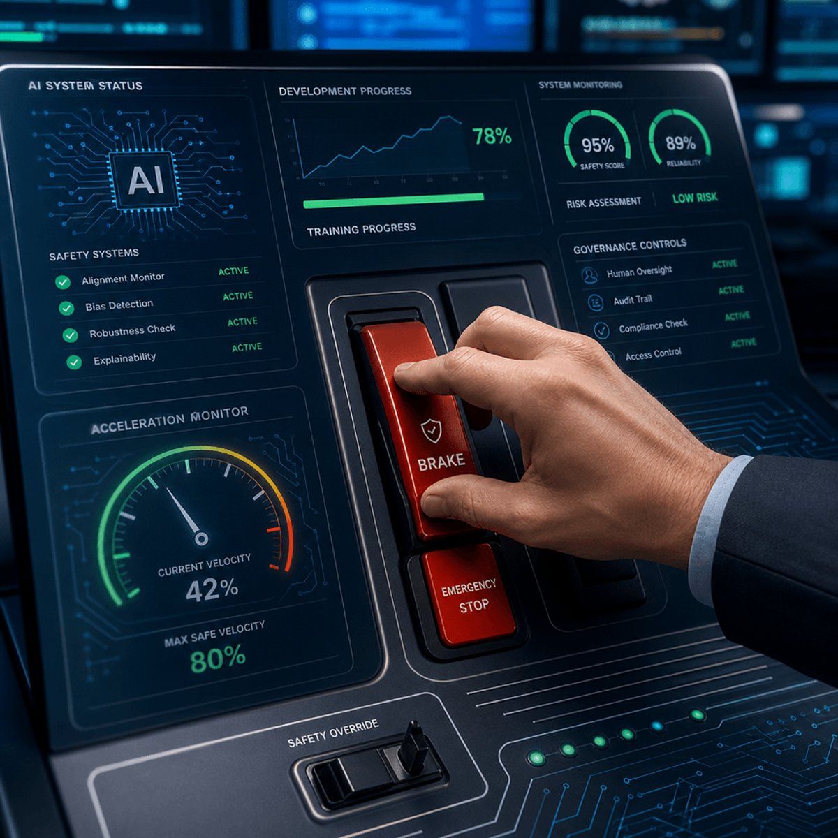 Anthropic Co-Founder Warns AI Needs 'Brake Pedal' Controls