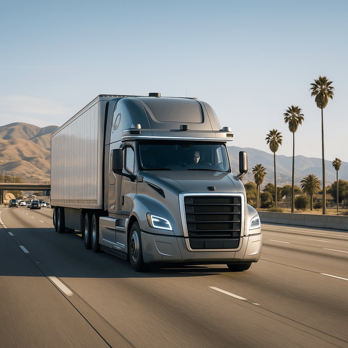 California moves to lift self-driving truck ban amid industry push