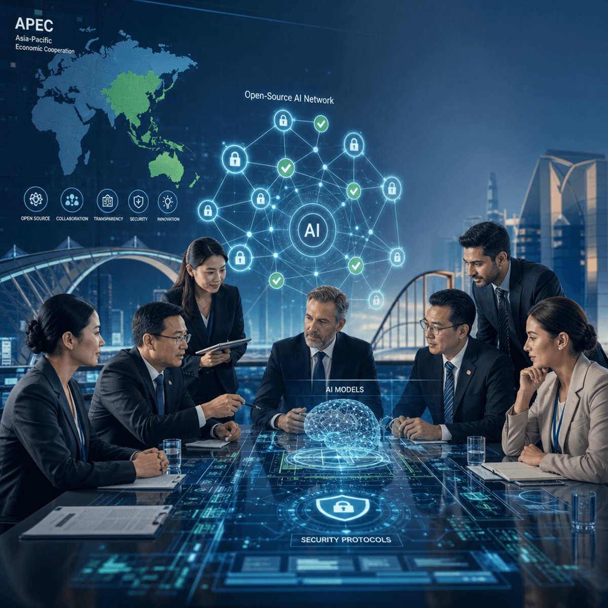 APEC Nations Forge Open-Source AI Security Pact at China Summit
