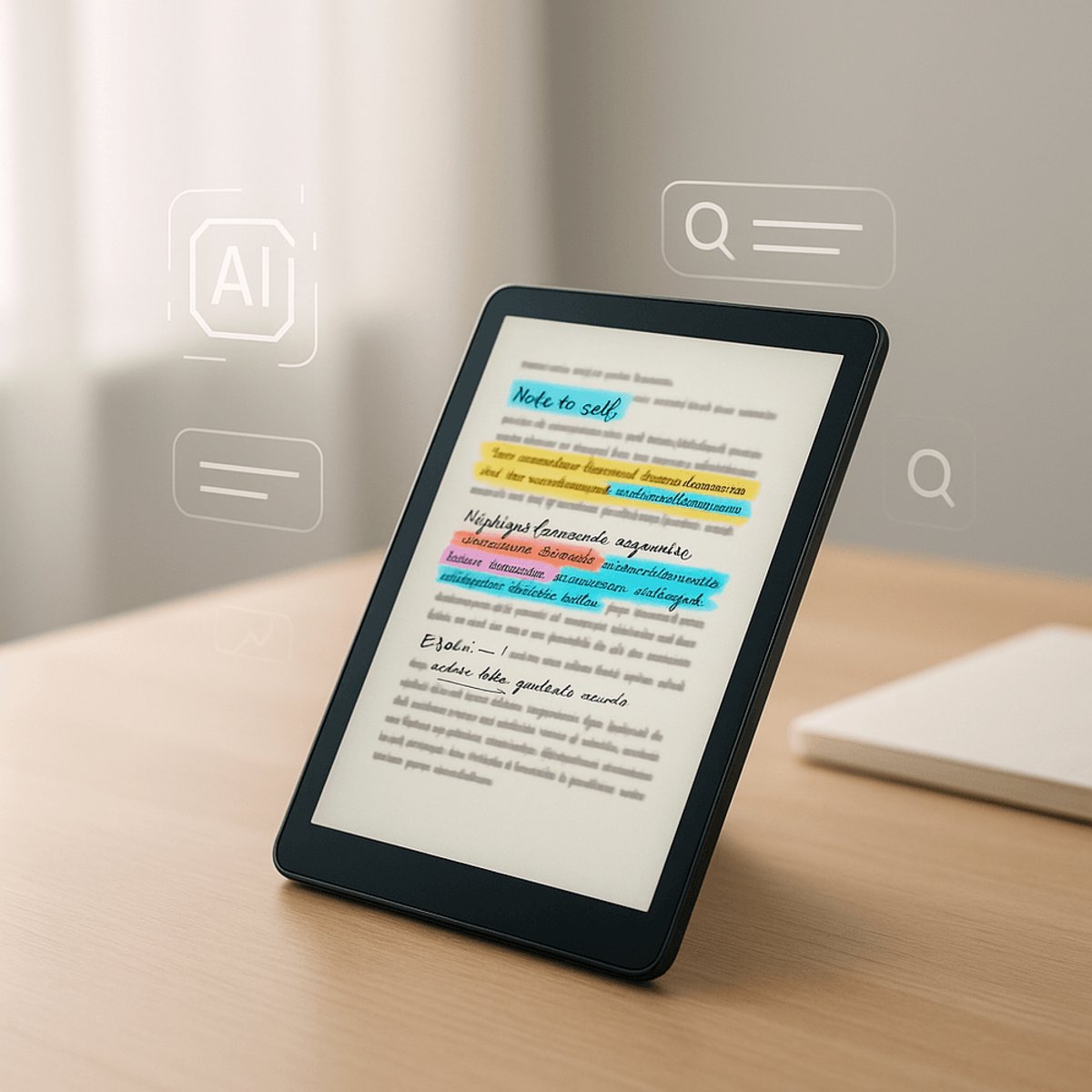 Amazon debuts first color Kindle Scribe with AI search