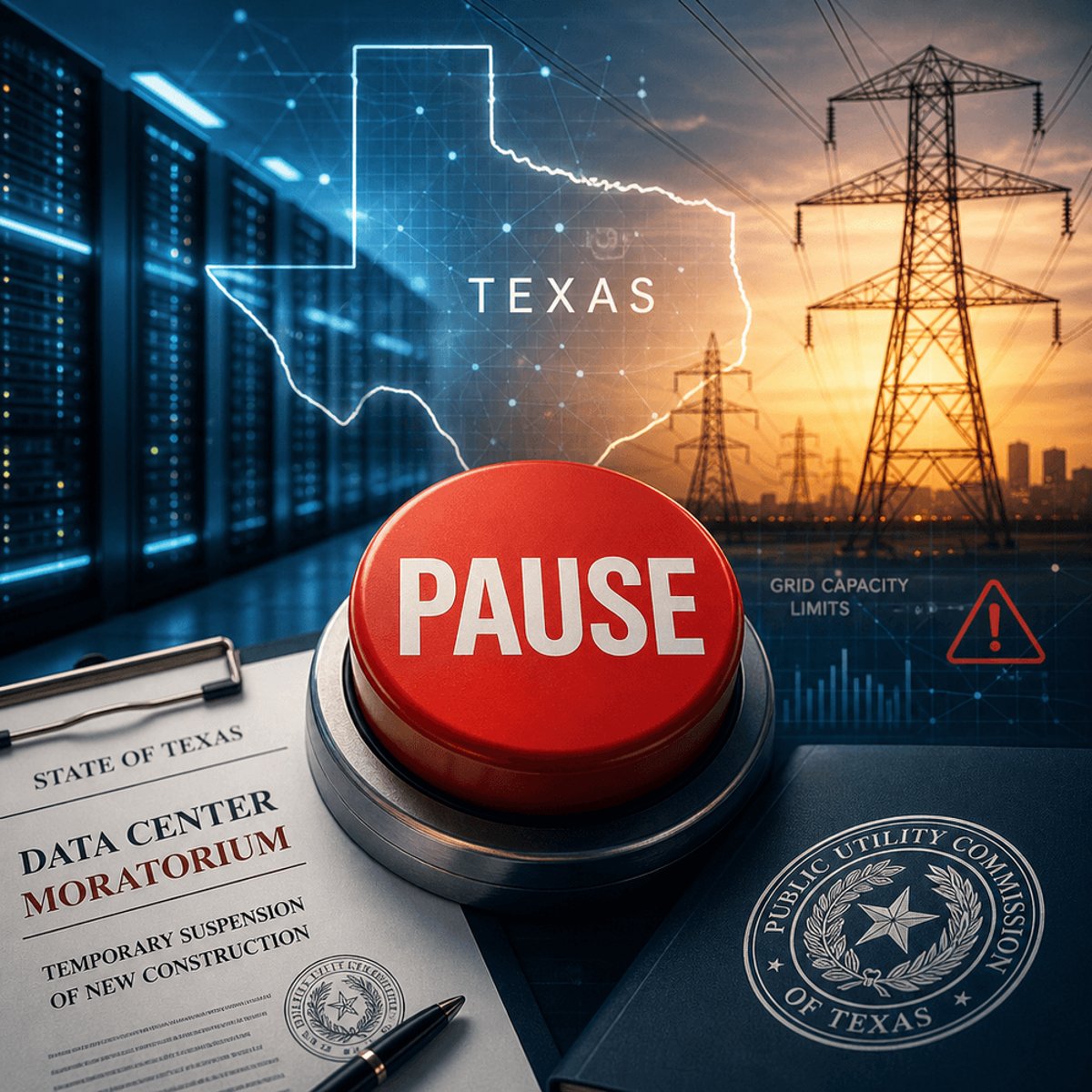 Texas Freezes All Data Center Construction Pending Audits