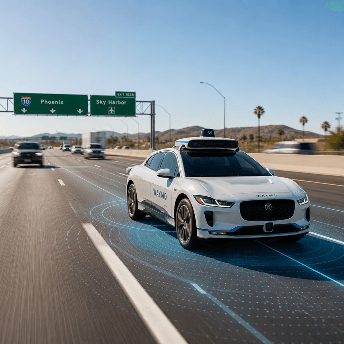 Waymo Robotaxis Return to Freeways in Phoenix Expansion