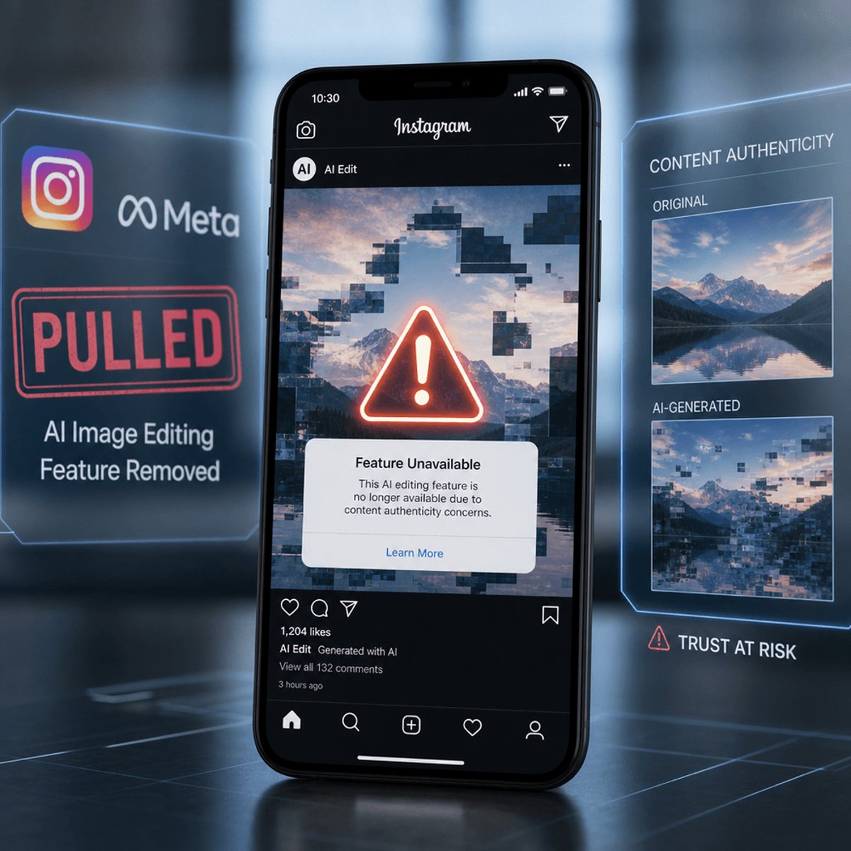 Meta Pulls Instagram AI Image Tool After User Revolt