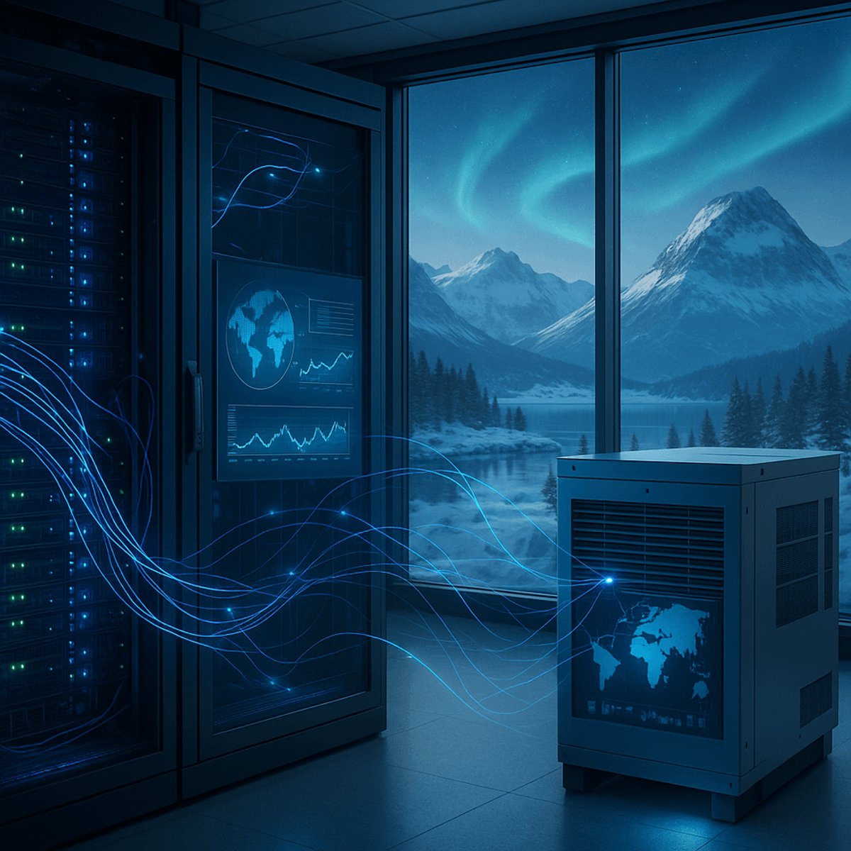 AI Labs Push Data Centers to Arctic Circle for Cheap Energy