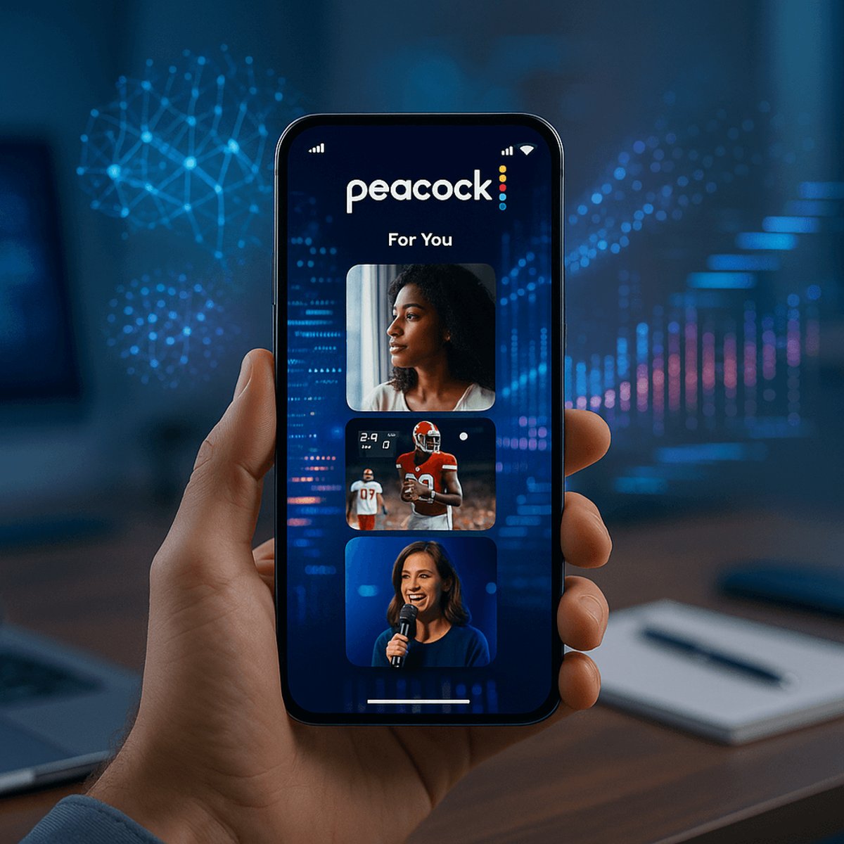 Peacock Bets on AI Video, Vertical Clips to Fuel Growth