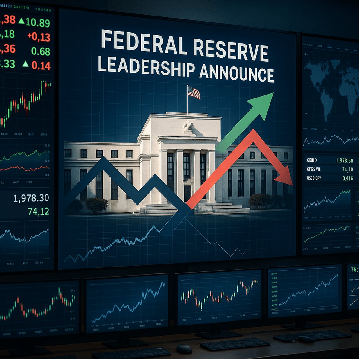 Trump to Name New Fed Chair Friday as Markets Brace for Impact