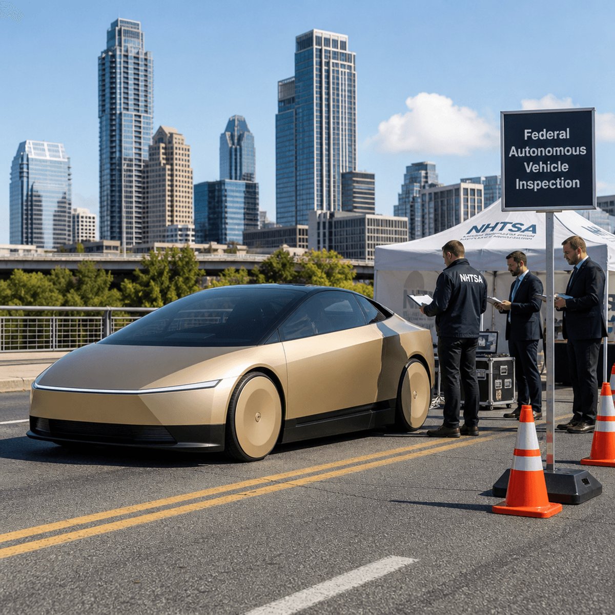 Feds Probe Tesla Cybercab Hours After Austin Launch
