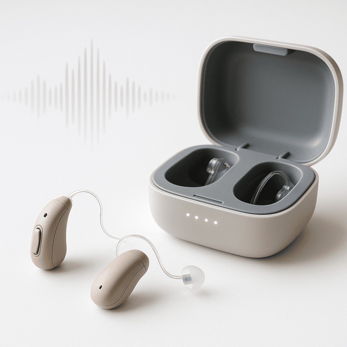Audien's $389 Atom X Hearing Aids Pack Smart Case Tech