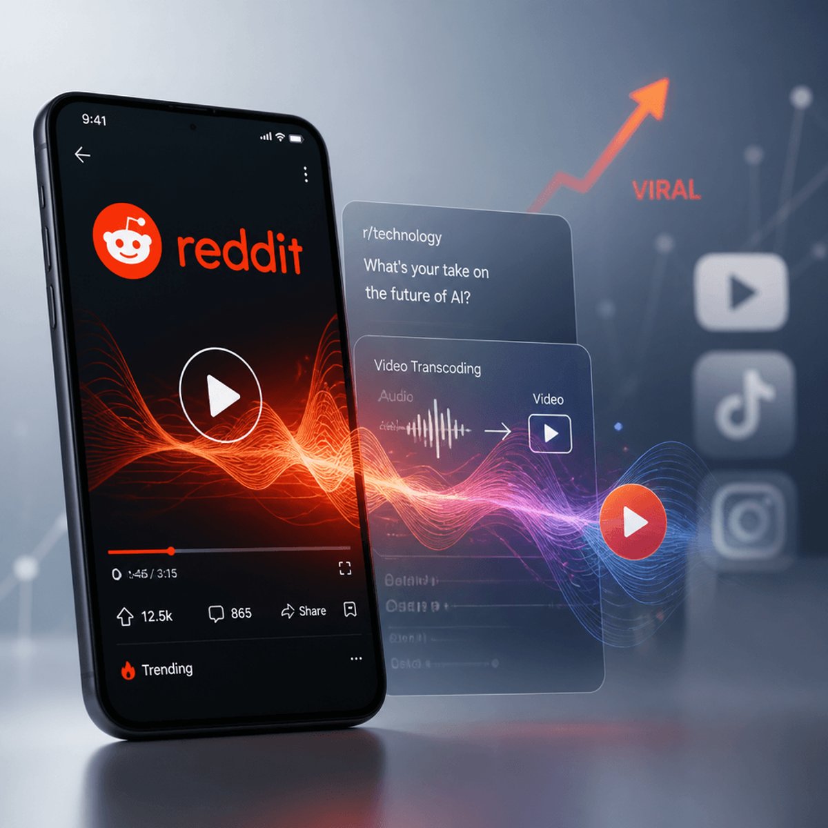 Reddit Tests TikTok-Style Video Feature for Viral Posts
