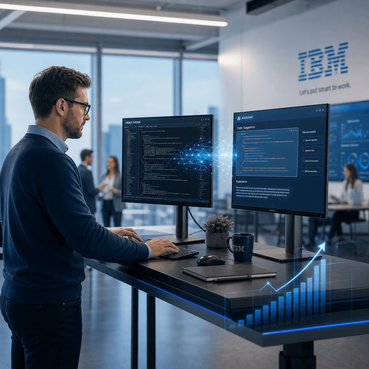 IBM Cuts Forecast, Bets on AI Coding Tool 'Bob' to Reverse Slide