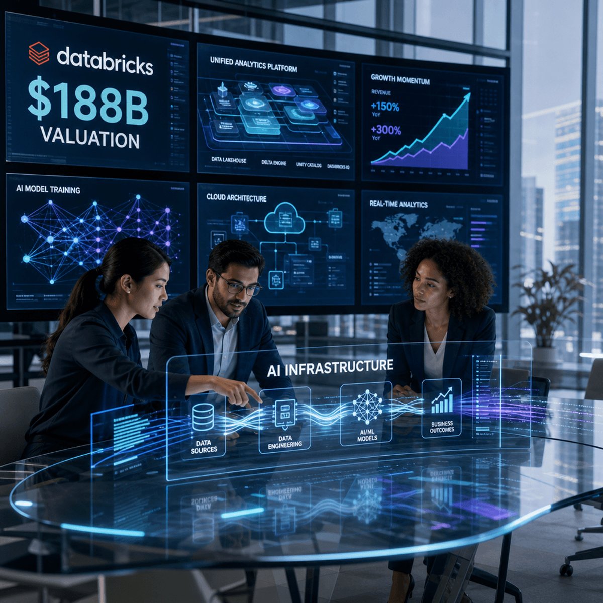 Databricks hits $188B valuation in AI reinvention play