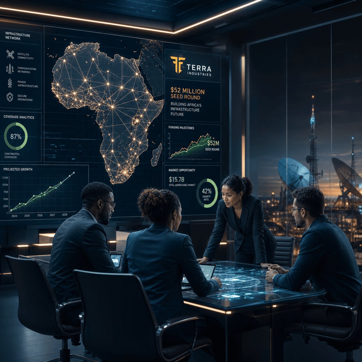 Terra Industries lands $52M seed for African defense tech