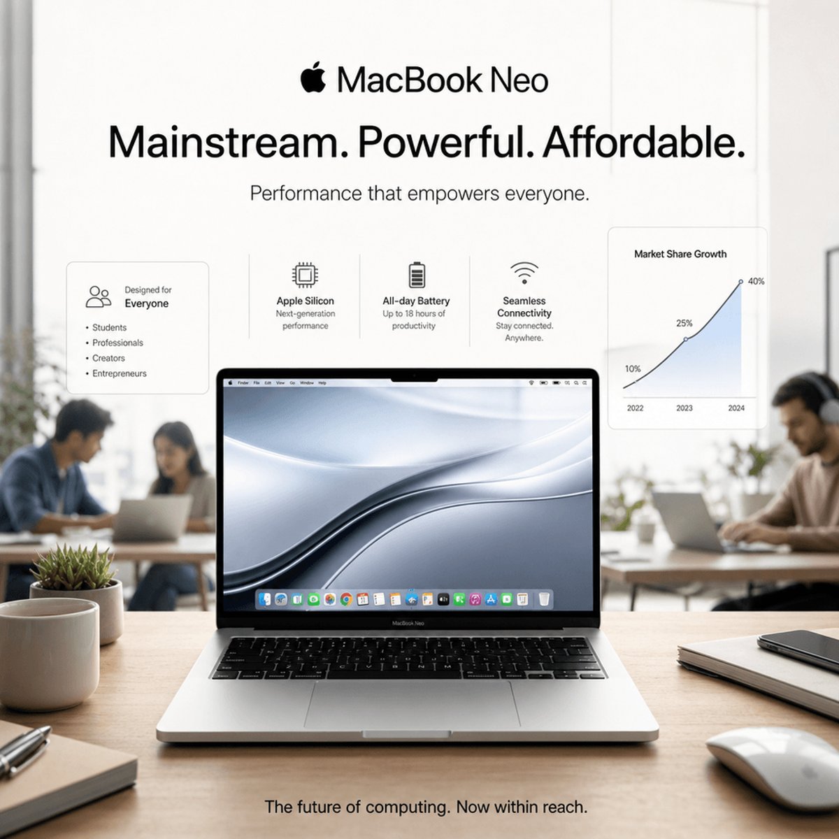 Apple's MacBook Neo ships 1.1M units in debut weeks