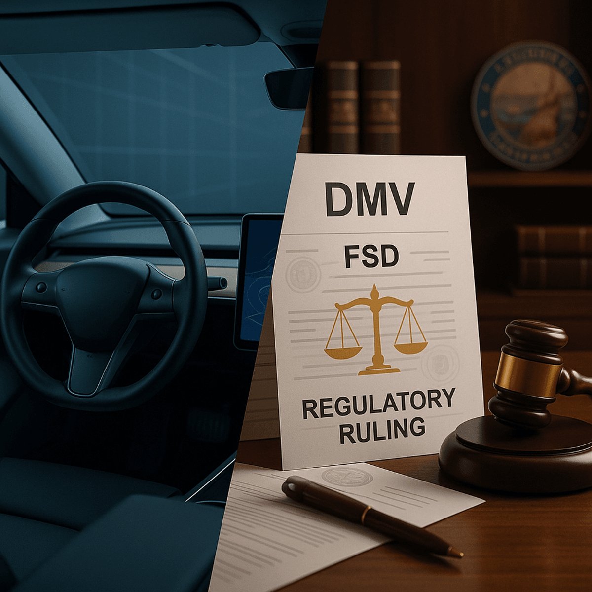 Tesla Sues California DMV Over FSD False Advertising Ruling