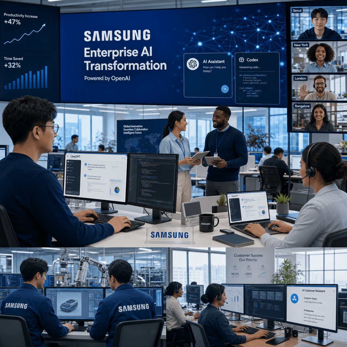Samsung Deploys ChatGPT Enterprise in OpenAI's Largest Rollout