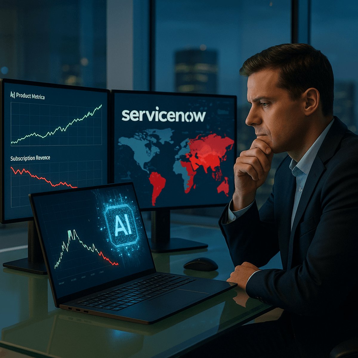 ServiceNow Drops 14% Despite Earnings Beat on Iran War Fallout