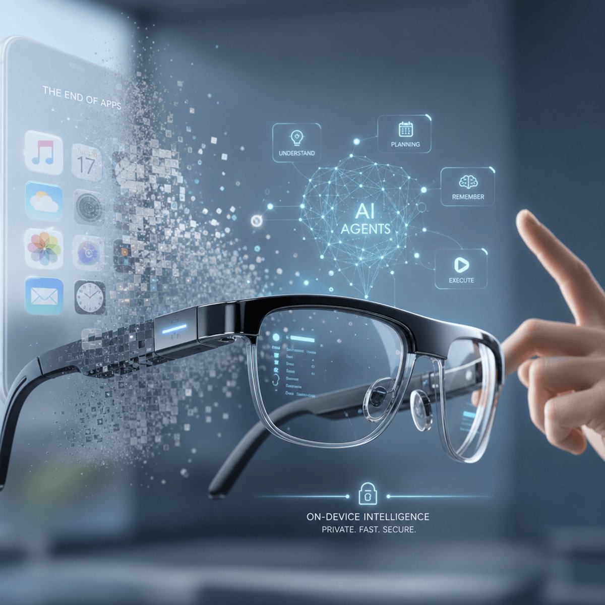 Qualcomm CEO: AI Agents Will Kill Apps, Bets on Smart Glasses
