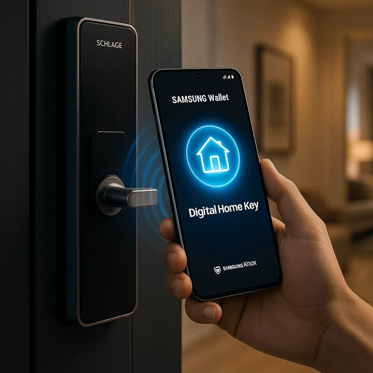 Samsung Wallet adds digital home keys via Aliro standard