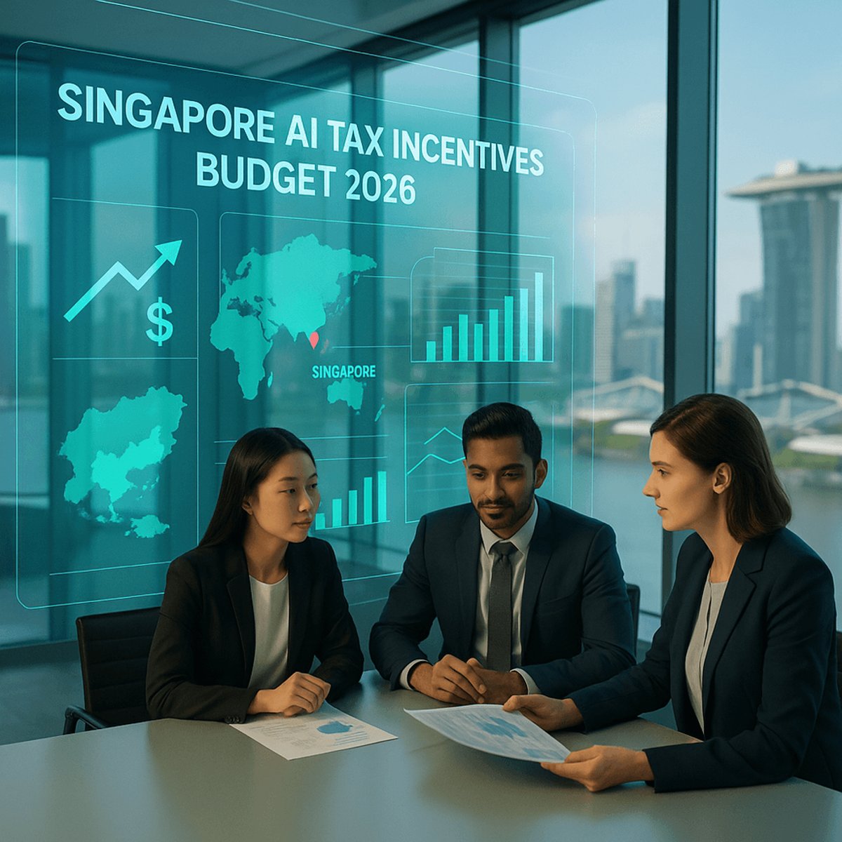 Singapore Unveils AI Tax Breaks, Support in 2026 Budget Push
