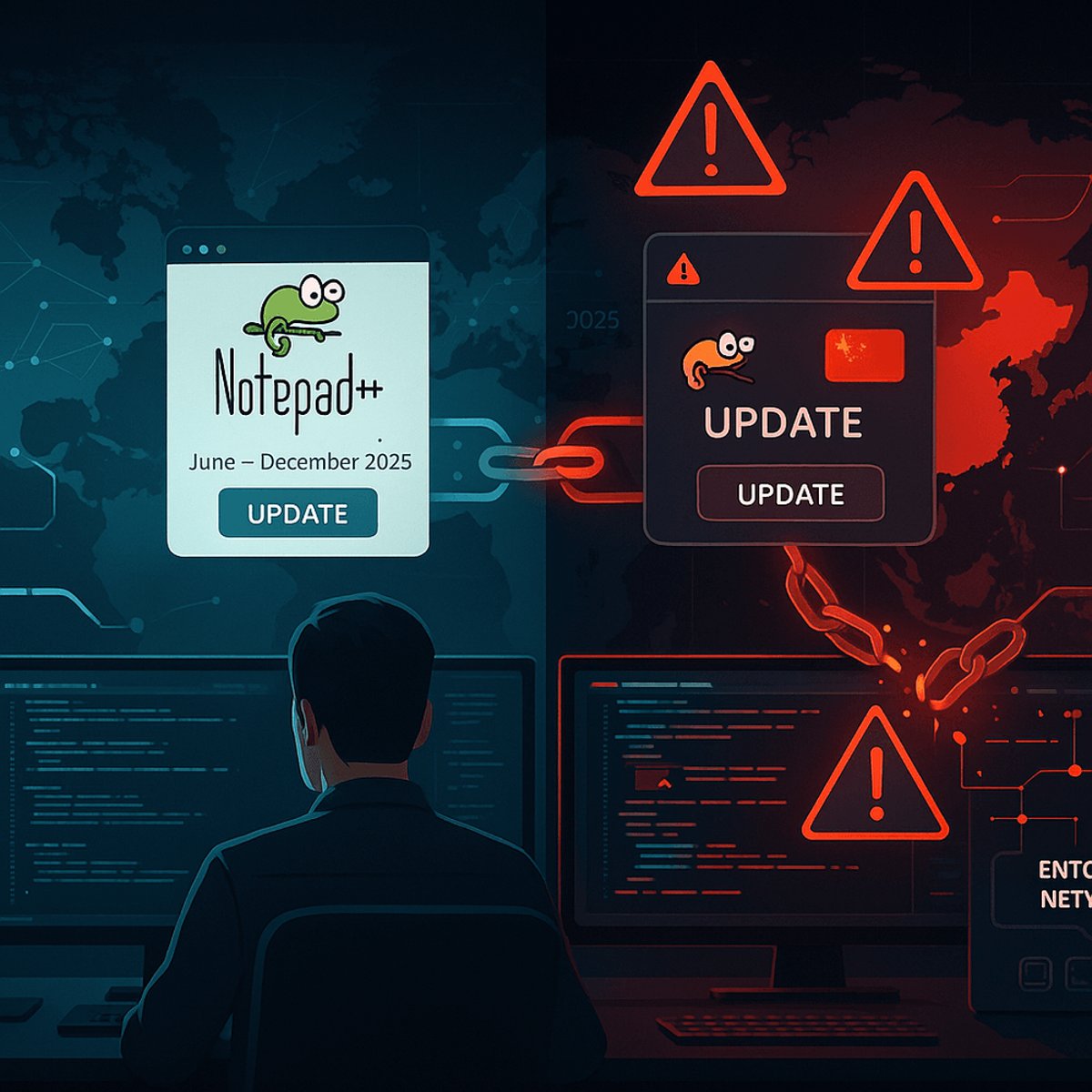 Chinese Hackers Hijack Notepad++ Updates for Months