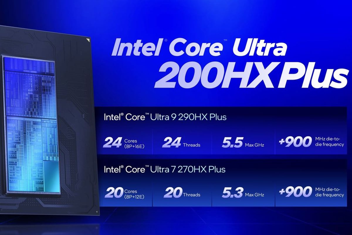 Intel Unleashes Core Ultra 200HX Plus for Gaming Laptops