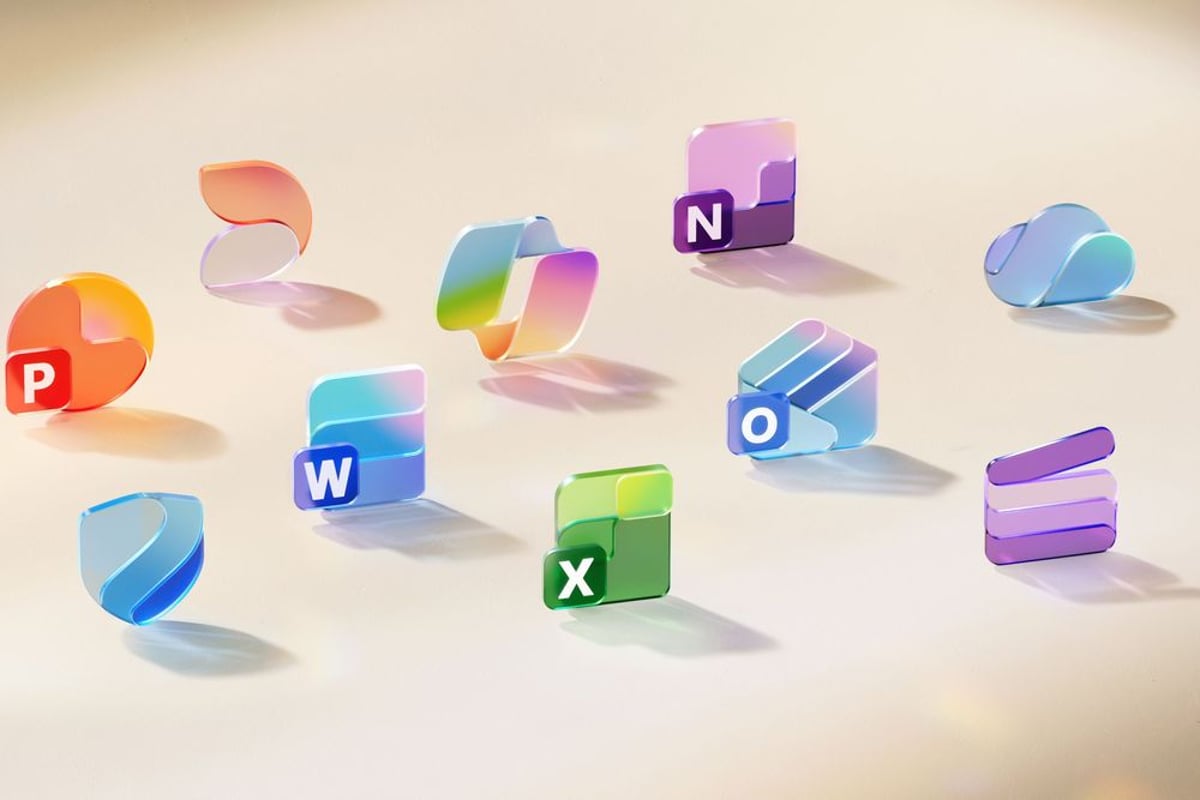 Microsoft Unveils Colorful Office Icon Redesign