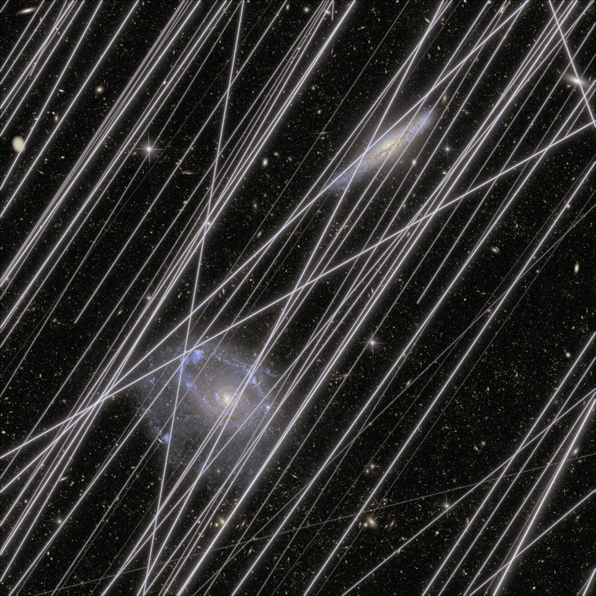Satellite swarms threaten to ruin 40% of Hubble images by 2035
