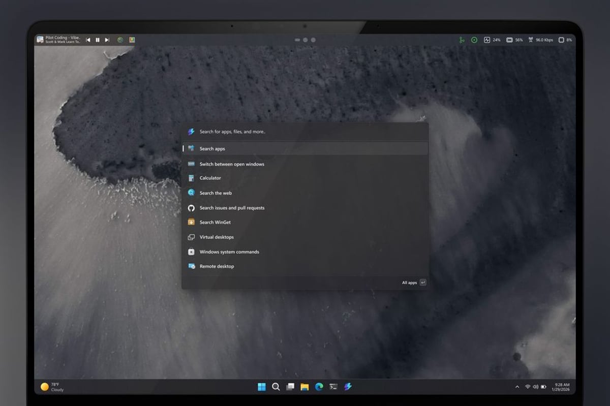 Microsoft tests macOS-style menu bar for Windows 11