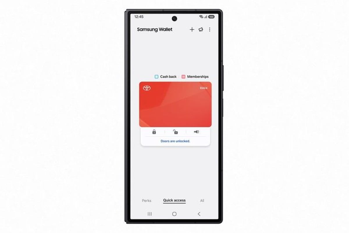 Samsung Wallet Goes On the Road With Toyota Digital Keys