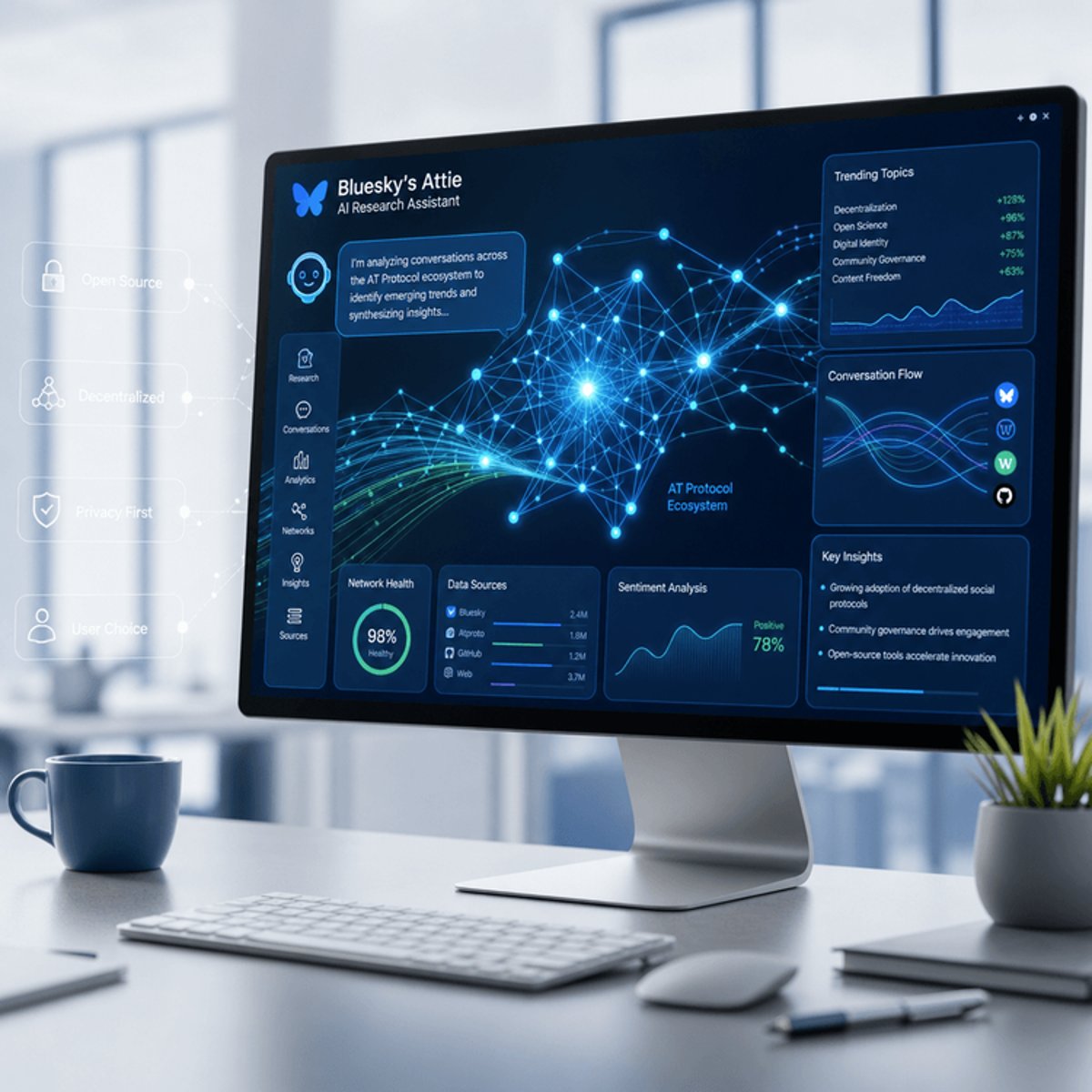 Bluesky's Attie AI Transforms Into Open Social Research Tool
