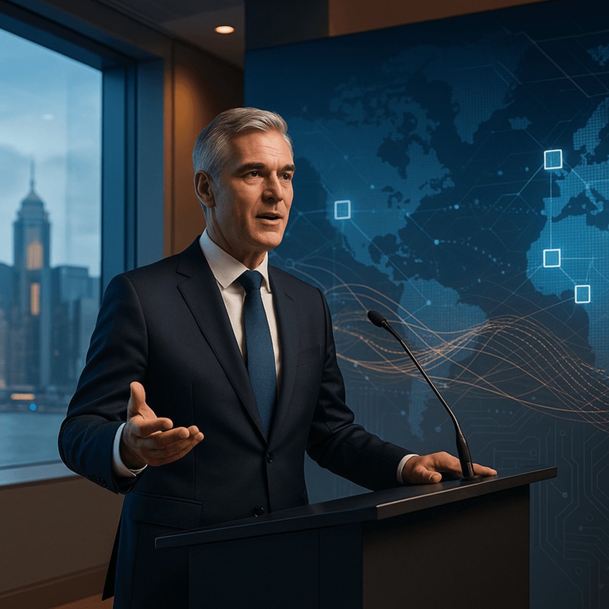 Standard Chartered CEO: All Global Transactions Moving to Blockchain