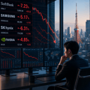 Asian Tech Stocks Crater as AI Chip Selloff Deepens