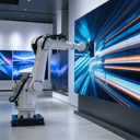 Samsung Displays Power KUKA's Robot-Driven Showroom in Germany
