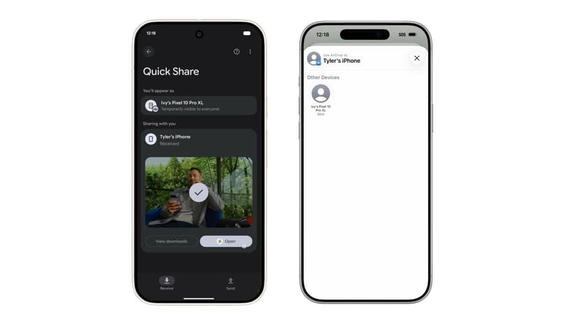 Google Breaks Down Apple's AirDrop Wall with Pixel 10